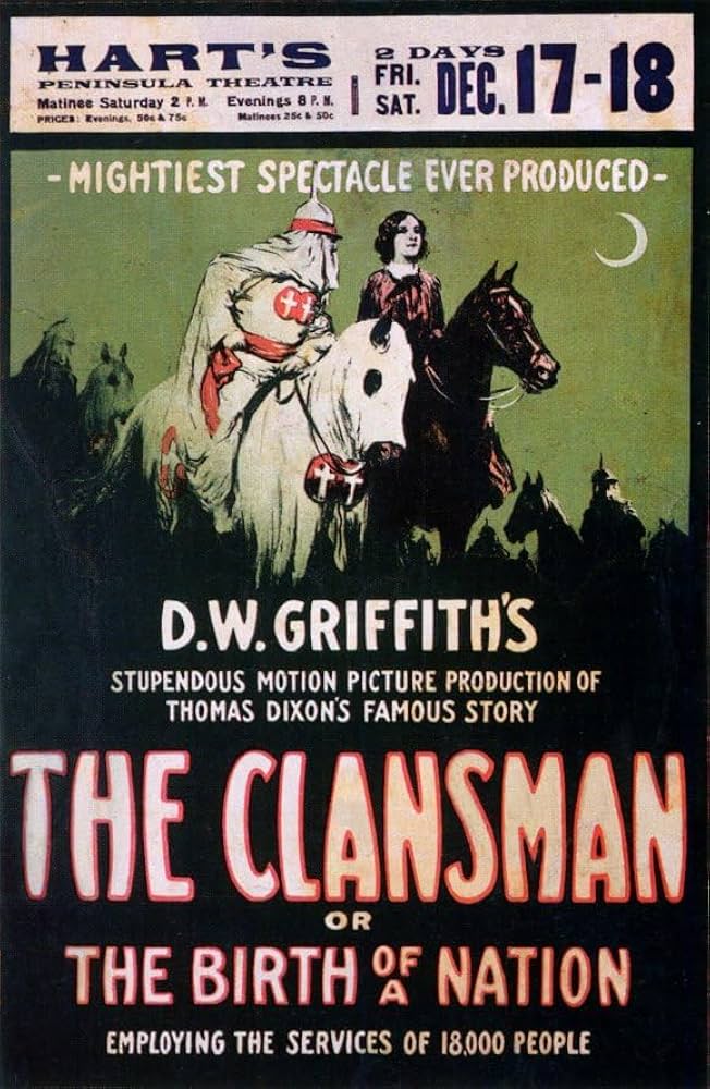 The Birth of a Nation (1915) promotional image / film still