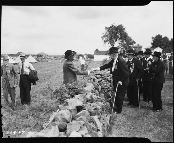 Blue and Gray veterans reunited at battlefield commemoration