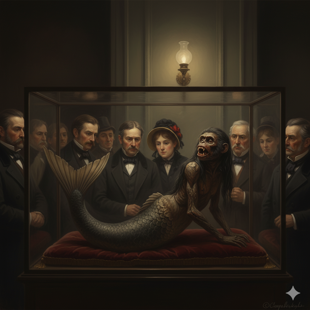 Feejee Mermaid specimen