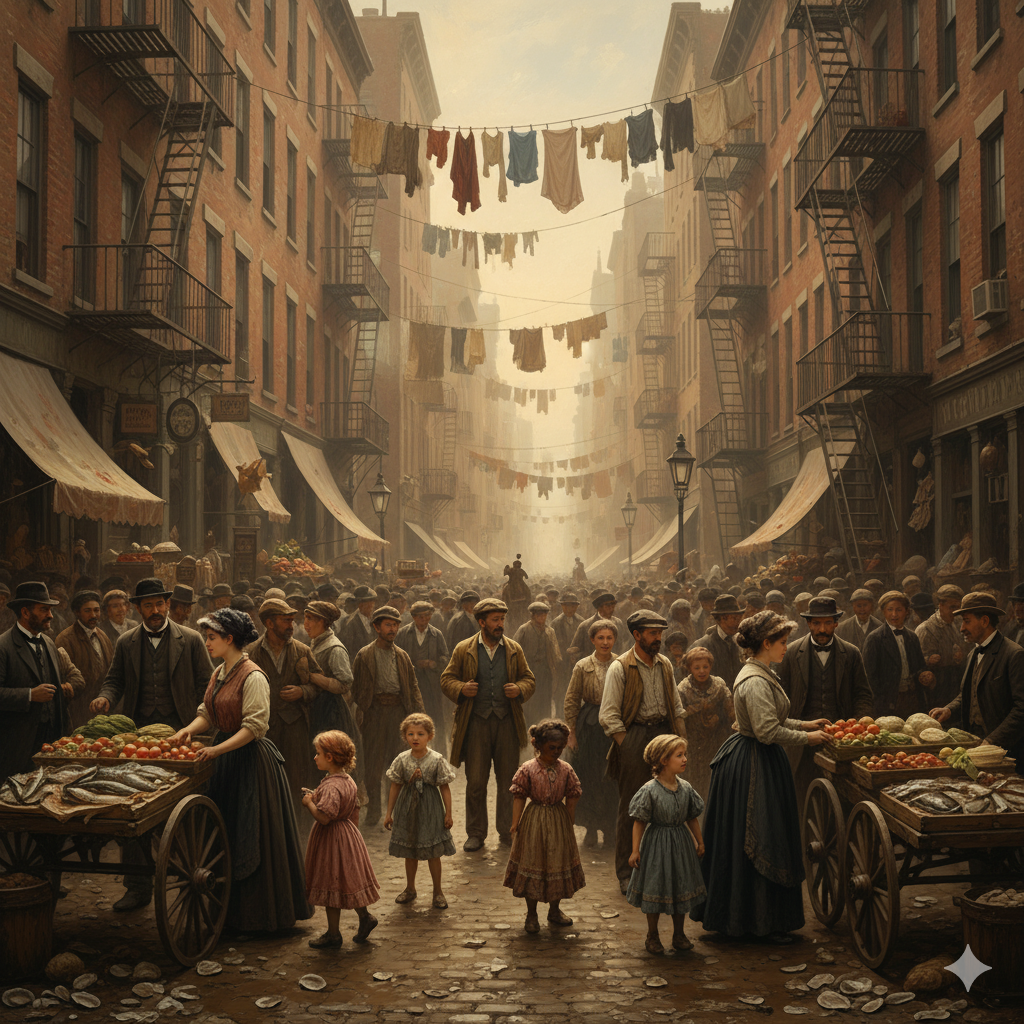 Five Points tenement street