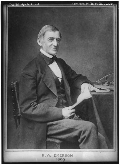 Portrait of Ralph Waldo Emerson