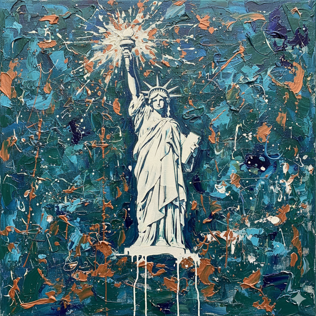 Allegory of social gospel activism and reform