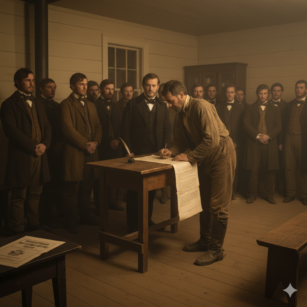 Washingtonian Society meeting depiction