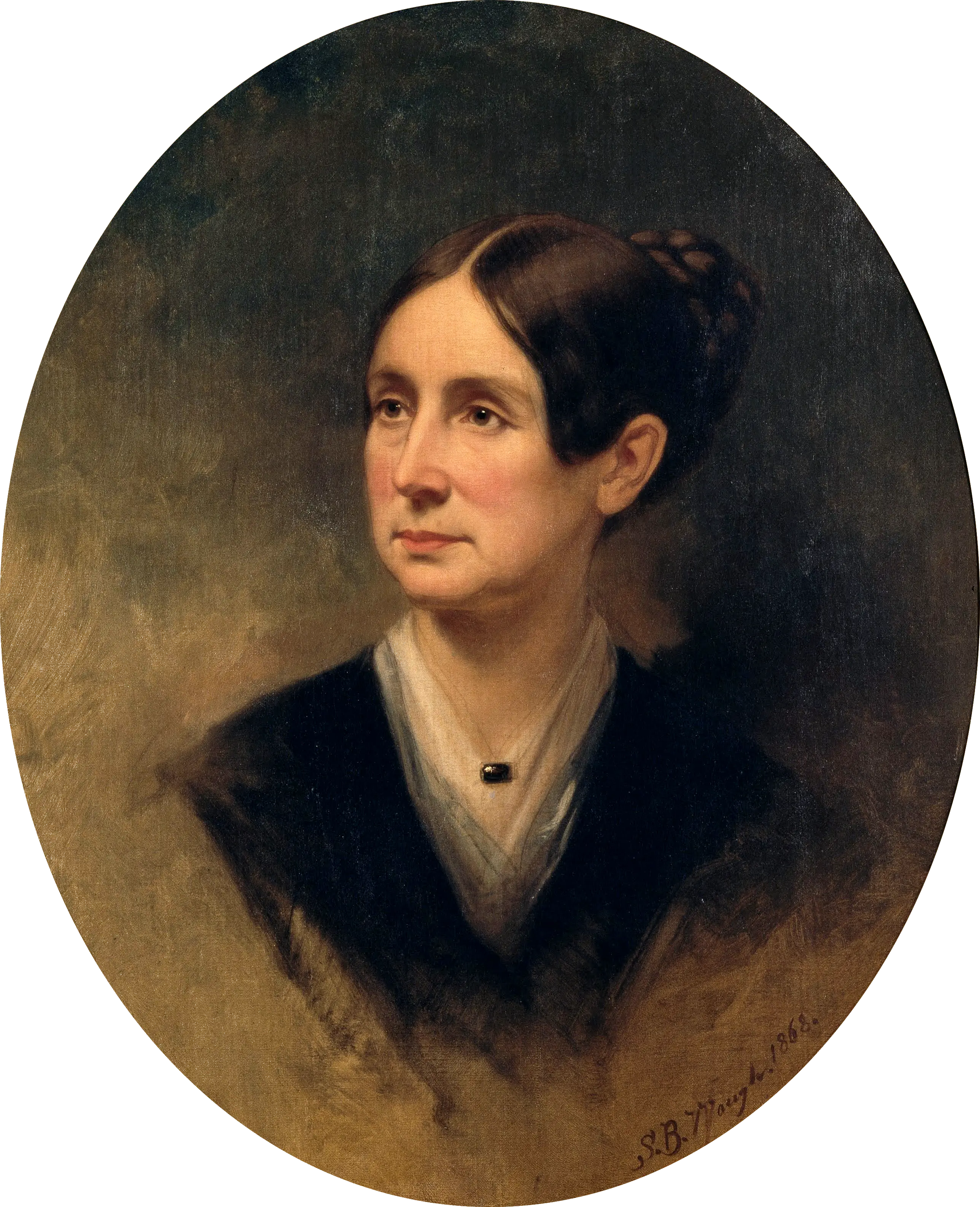 Portrait of Dorothea Dix, painted by Samuel Bell Waugh