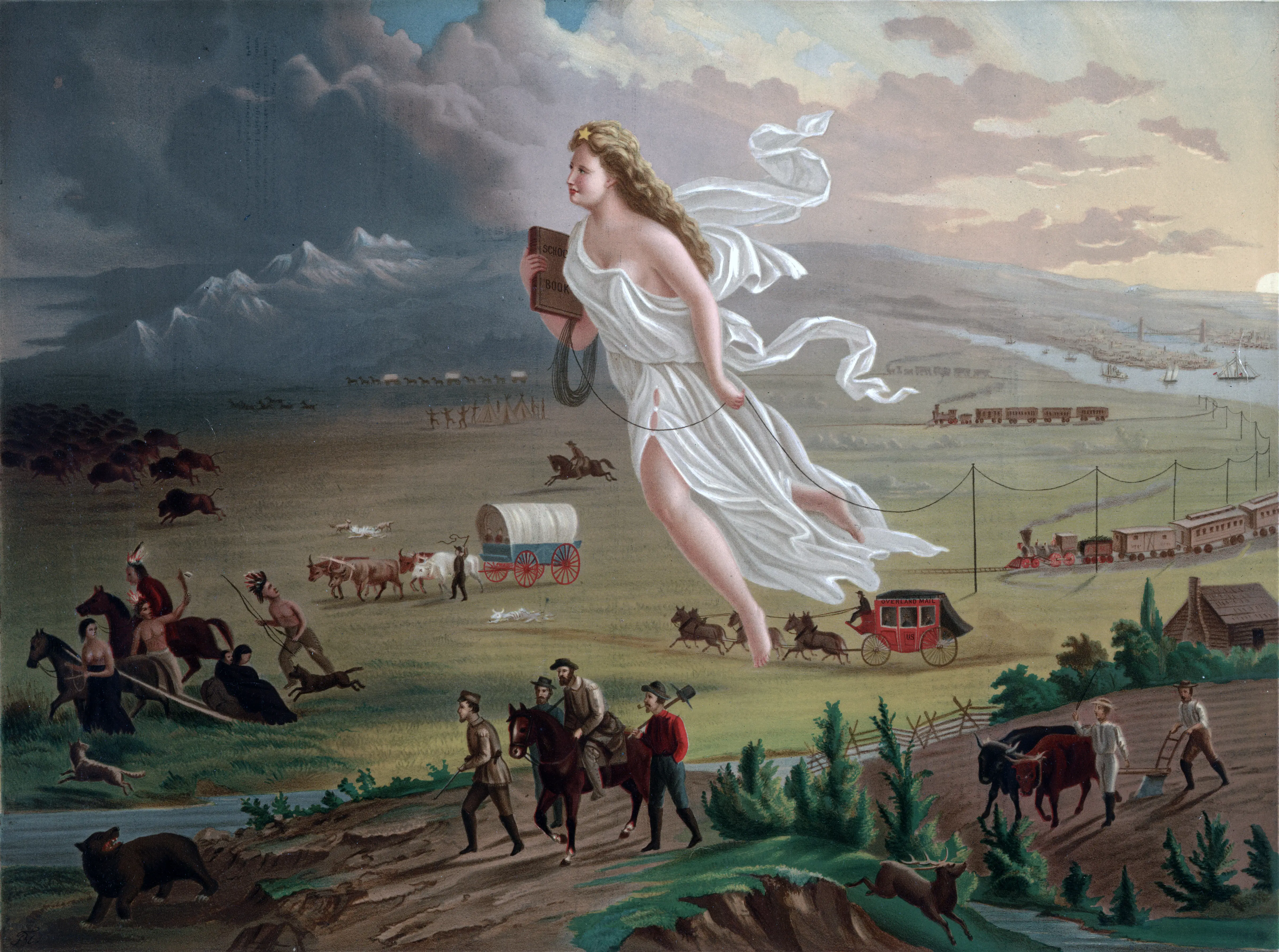 John Gast's American Progress (1872)