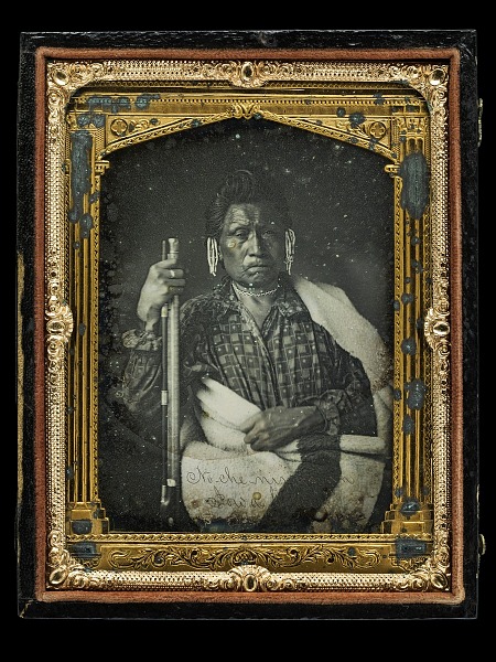 Native American daguerreotype