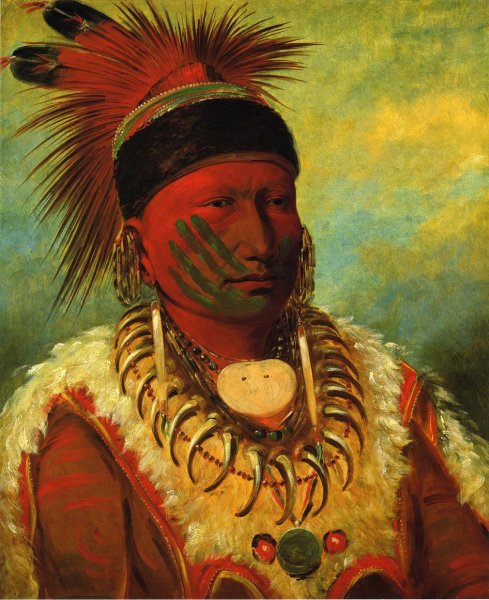 George Catlin - White Cloud