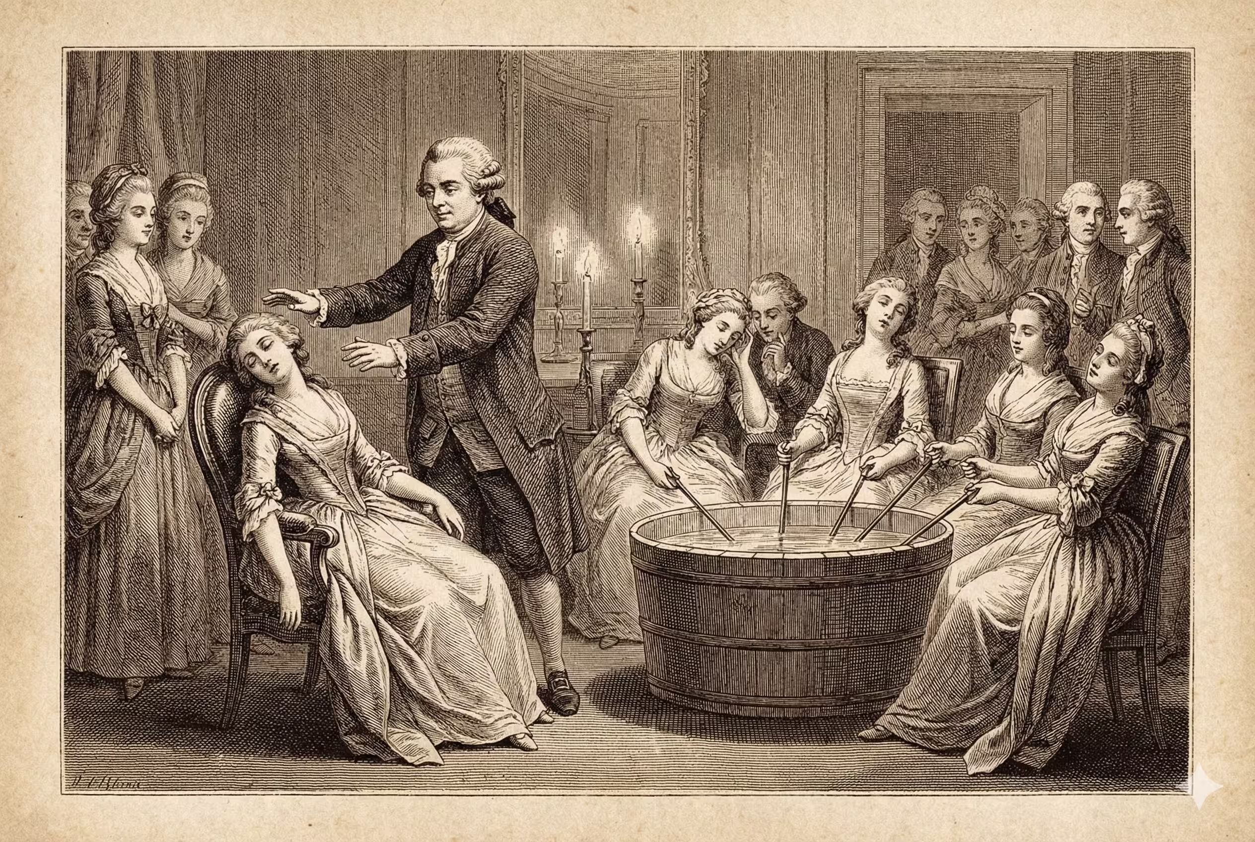 Mesmer treating patients