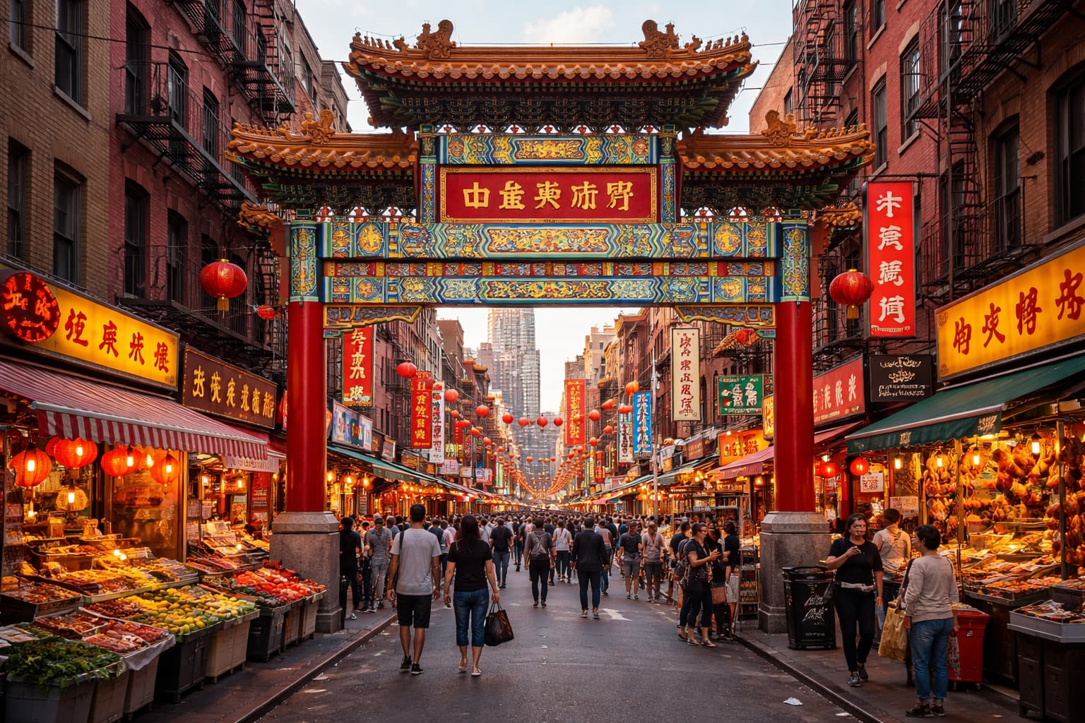 Historic Chinatown neighborhood