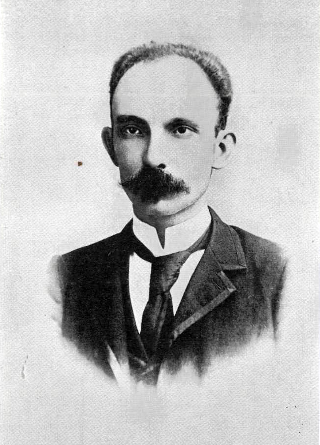 José Martí portrait photograph, Jamaica, 1892