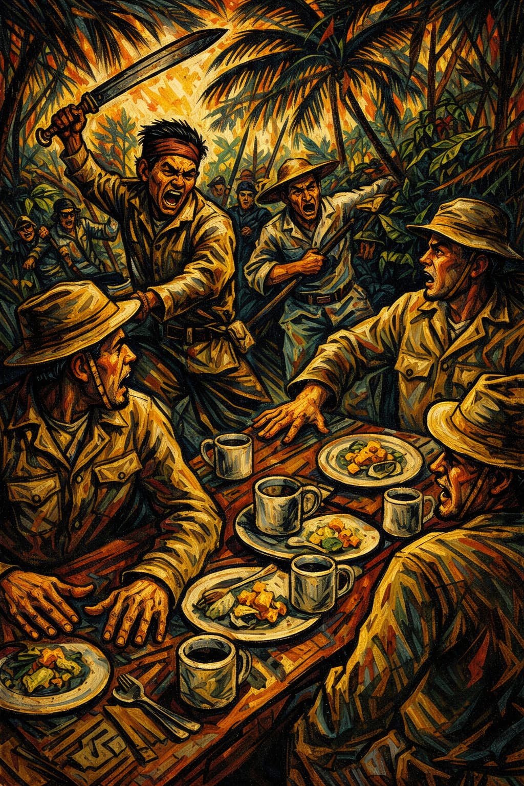 Illustration of the Balangiga Attack