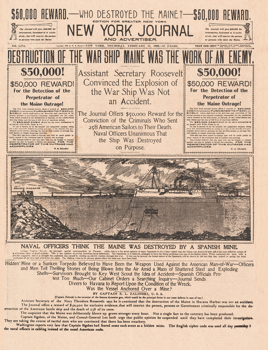 New York Journal, February 17, 1898