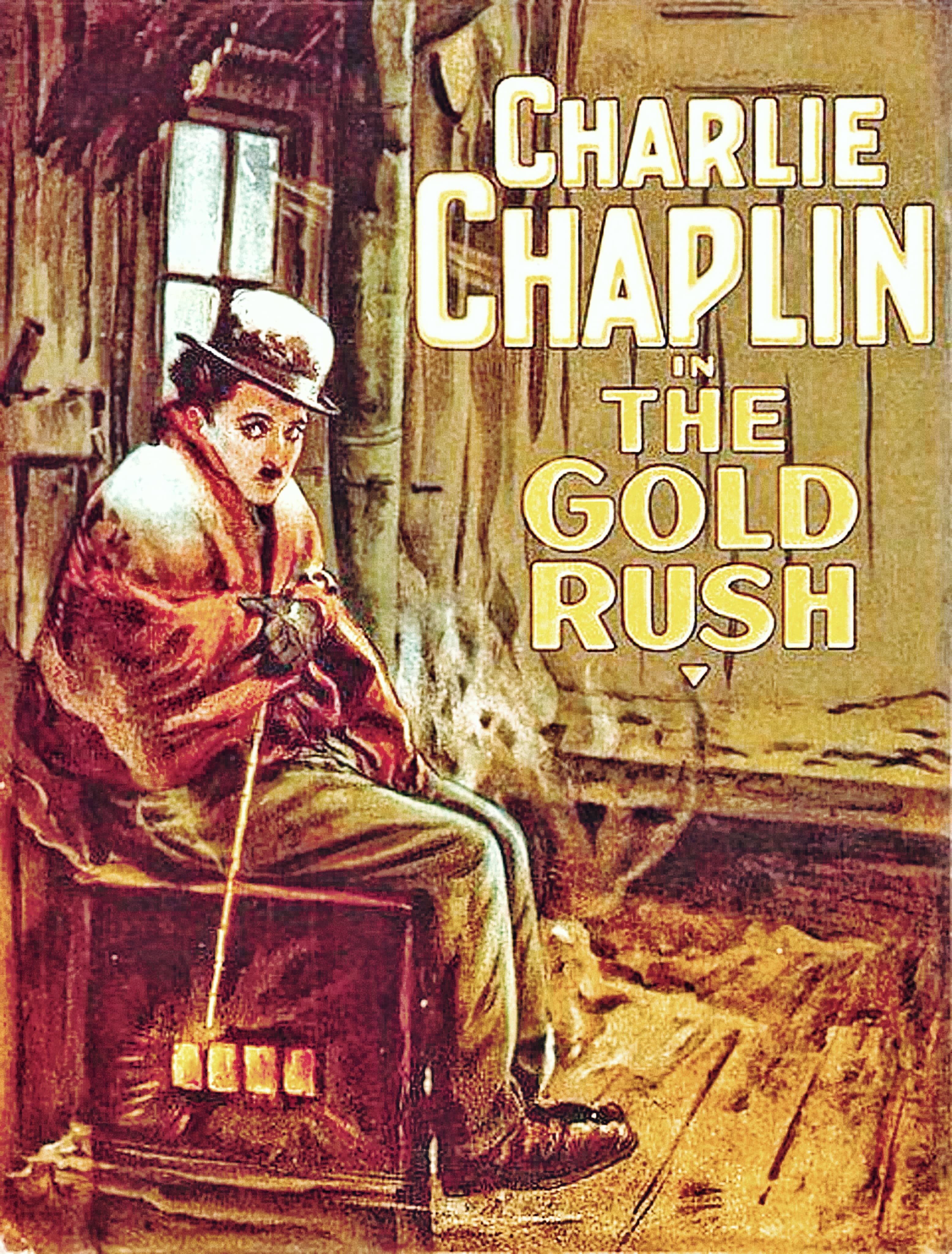 The Gold Rush 1925 film poster — Charlie Chaplin's classic silent comedy