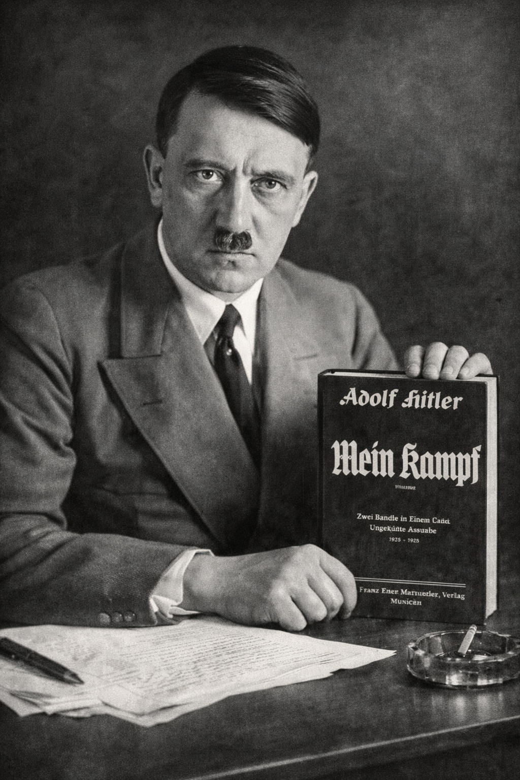 Mein Kampf Hitler book Nazi ideology Lebensraum