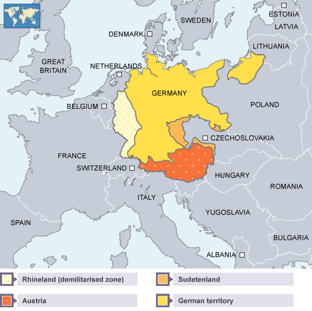Map Nazi Imperialism