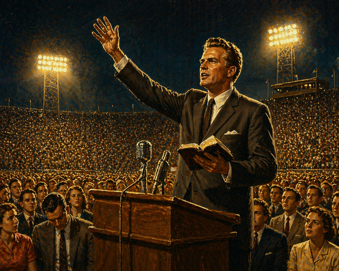 Billy Graham Crusade, Madison Square Garden, 1957