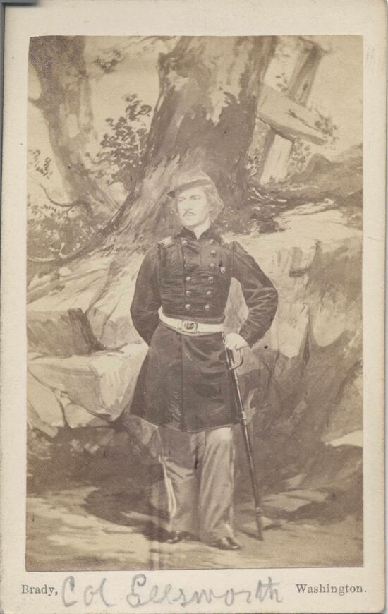 Union soldier carte-de-visite
