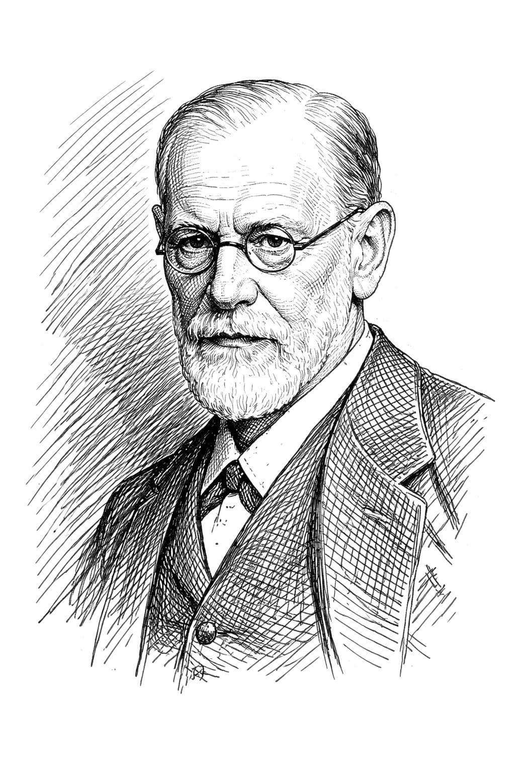 Portrait of Sigmund Freud