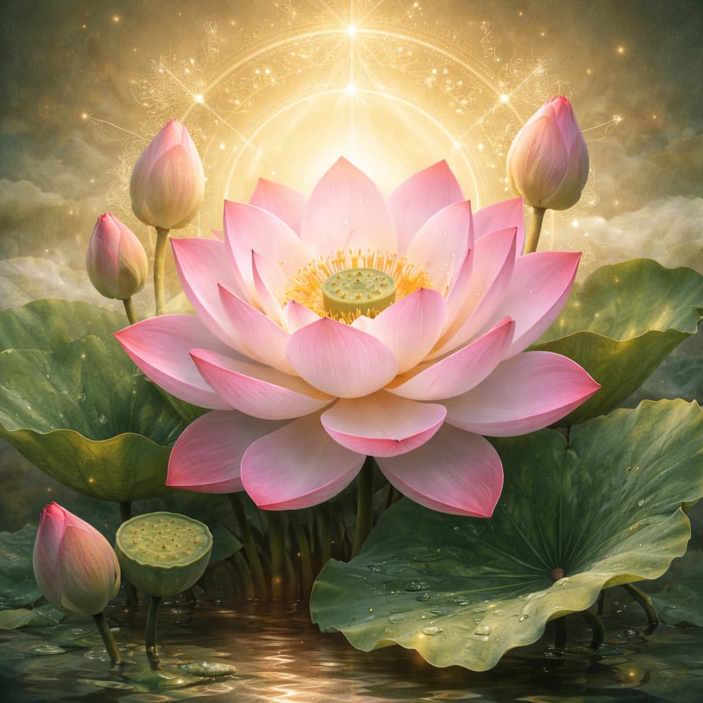 Lotus symbol in Buddhist iconography