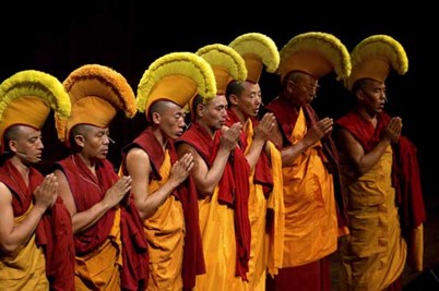 Tibetan Gelug monks