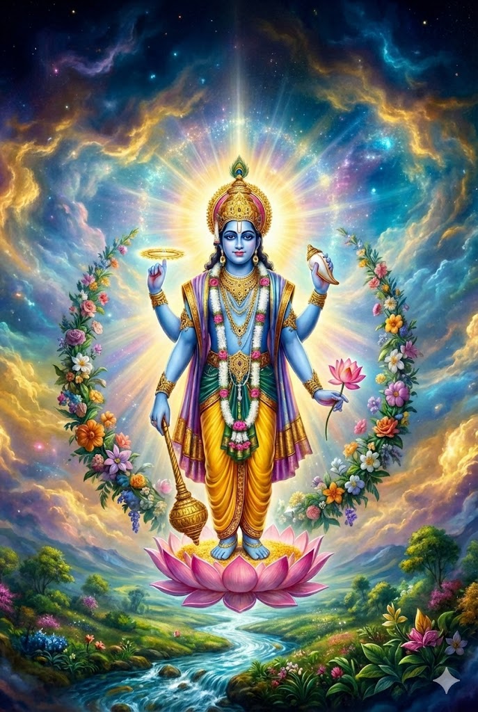 Vishnu, the Preserver and God of Life
