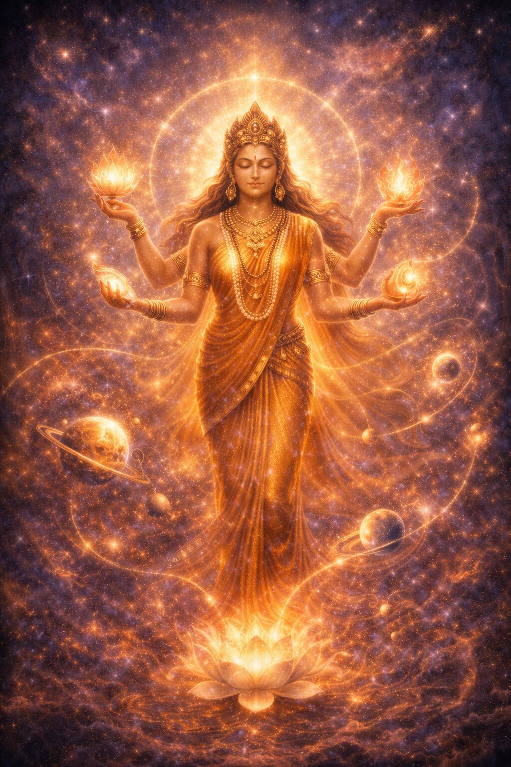 Shakti, the divine feminine power