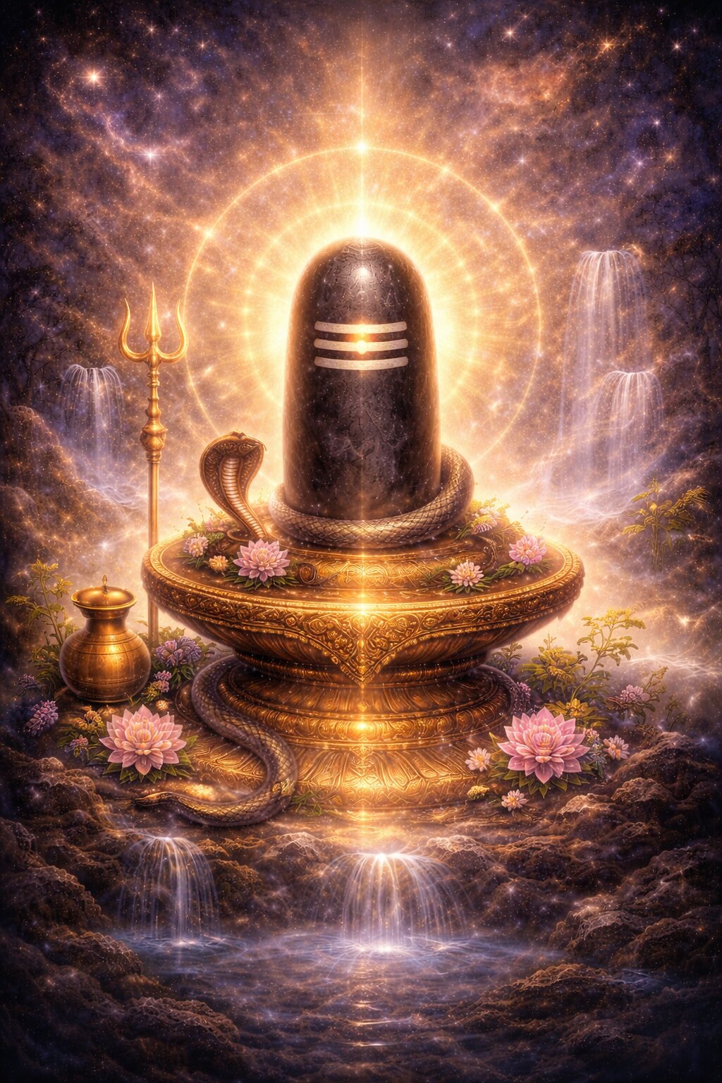 Shiva Lingam symbol of divine creative energy